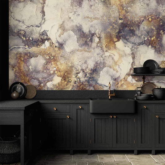 Fototapete - Golden Interweaver