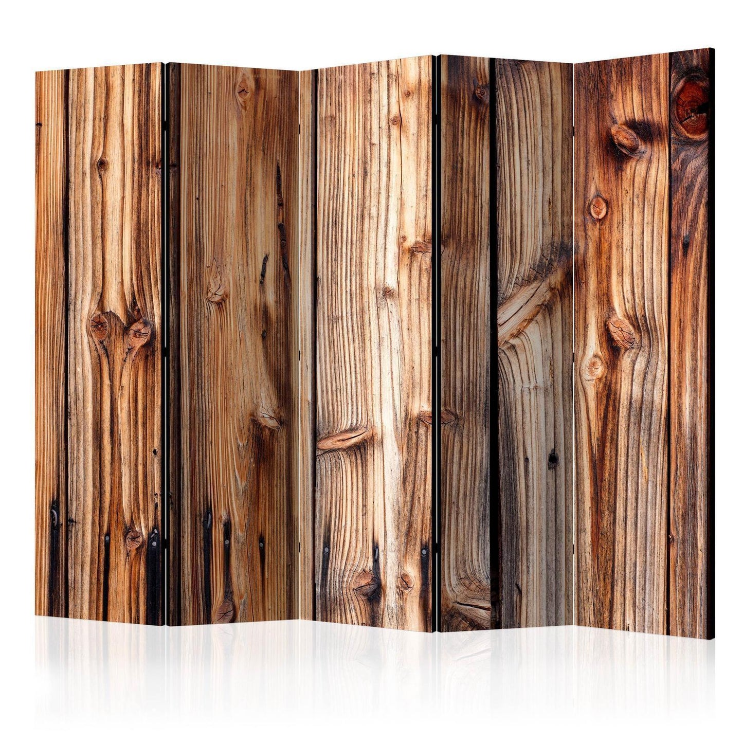 Paravent - Wooden Chamber II Artgeist