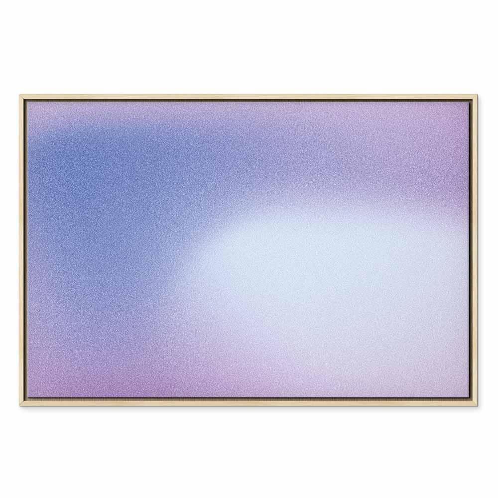 Leinwandbild - Heather Mist - Delicate Gradient Comprising Various Shades of Violet