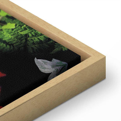 Leinwandbild - Floral Symphony (1 Part) Vertical