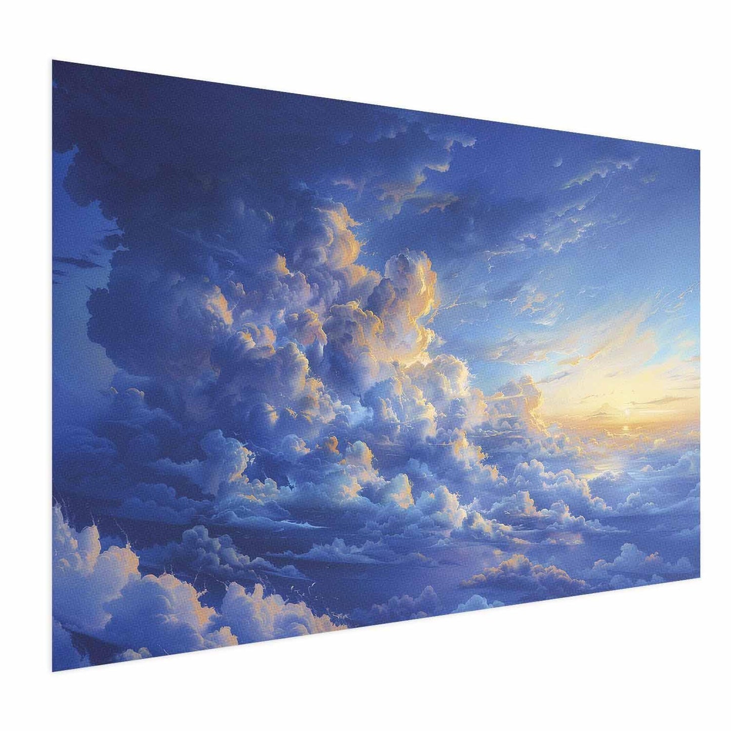 Poster - When the Sky Becomes Canvas: A Masterpiece of Nature in the Clouds Artgeist