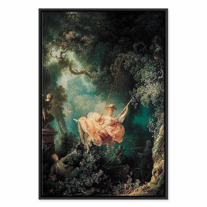 Leinwandbild - Jean-Honoré Fragonard – The Swing
