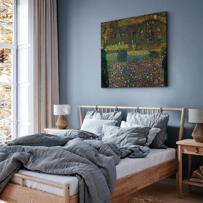 Leinwandbild - Gustav Klimt – Country House on the Attersee Lake