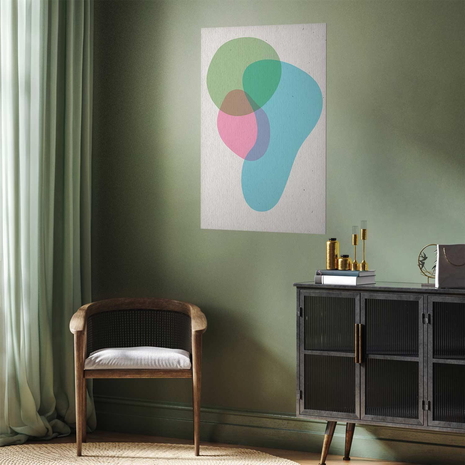 Poster - Colorful Spots Artgeist