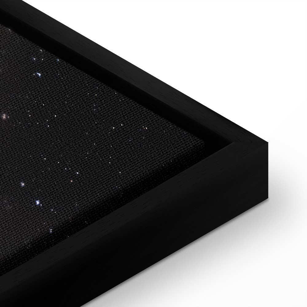 Leinwandbild - Lonely Galaxy (1 Part) Vertical