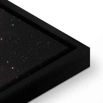 Leinwandbild - Lonely Galaxy (1 Part) Vertical