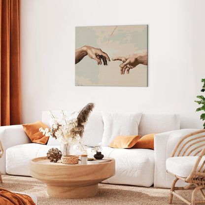 Malen nach Zahlen - Michelangelo – The Creation of Adam