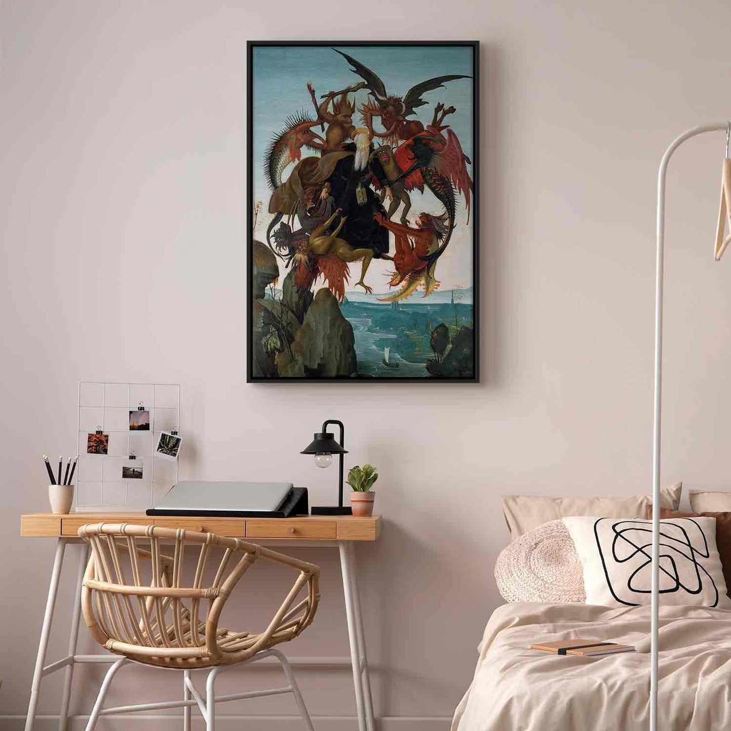 Leinwandbild - Michelangelo – The Torment of Saint Anthony