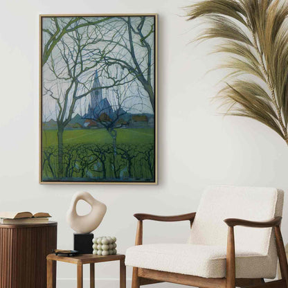 Leinwandbild - St Jacob's Church (Piet Mondrian) Artgeist