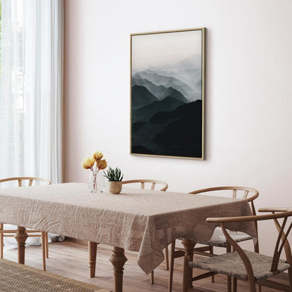 Leinwandbild - Parallel Ridges (1 Part) Vertical