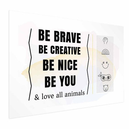 Poster - Be Yourself Artgeist