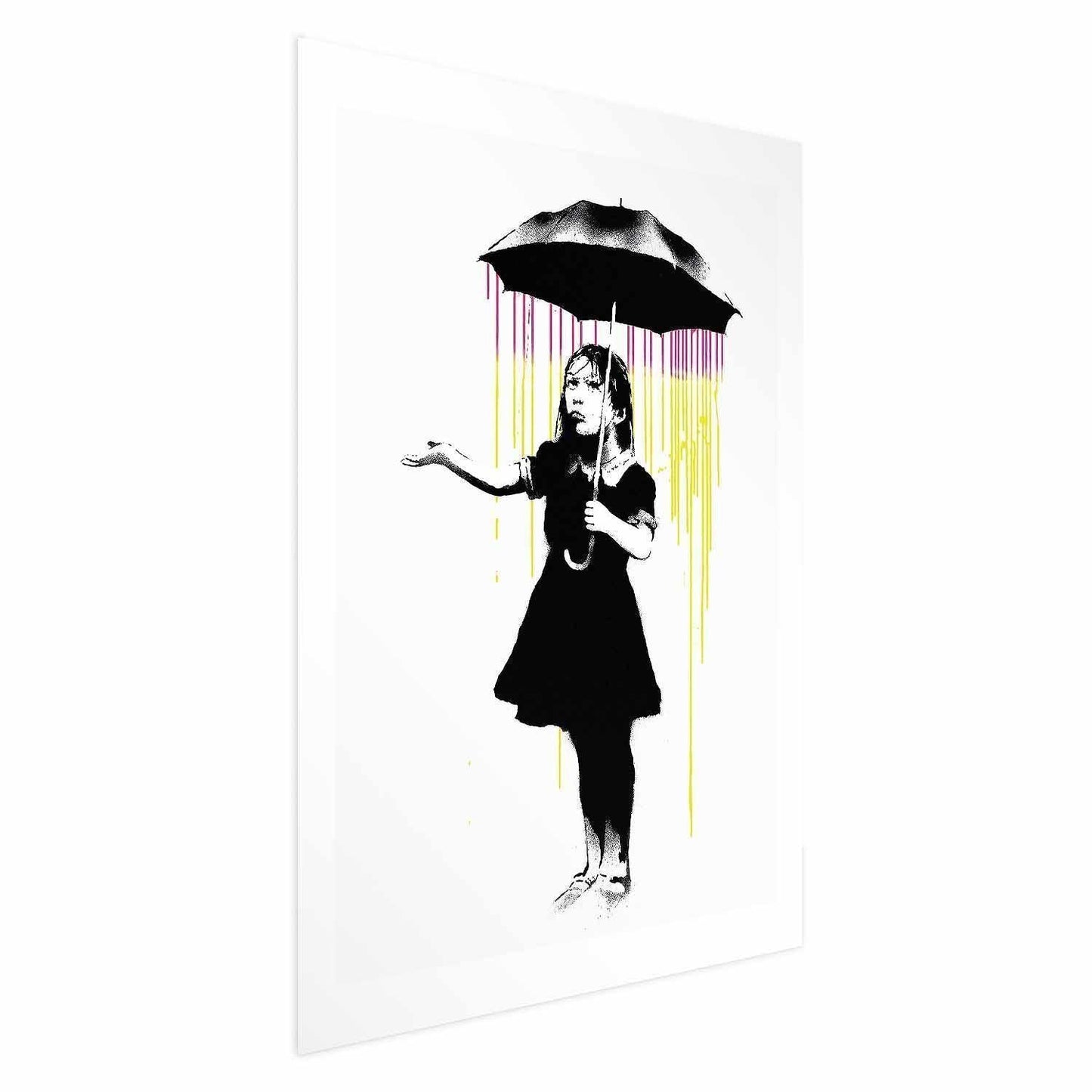Poster - Girl with an Umbrella Artgeist