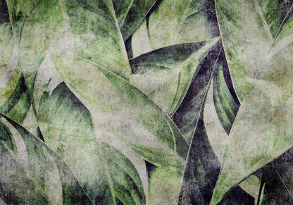 Fototapete - Industrial Leaves Artgeist