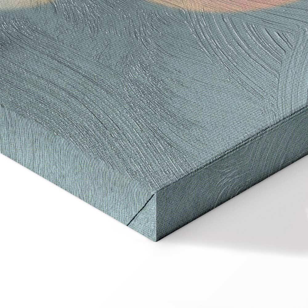 Leinwandbild - Pink Streak (1 Part) Vertical