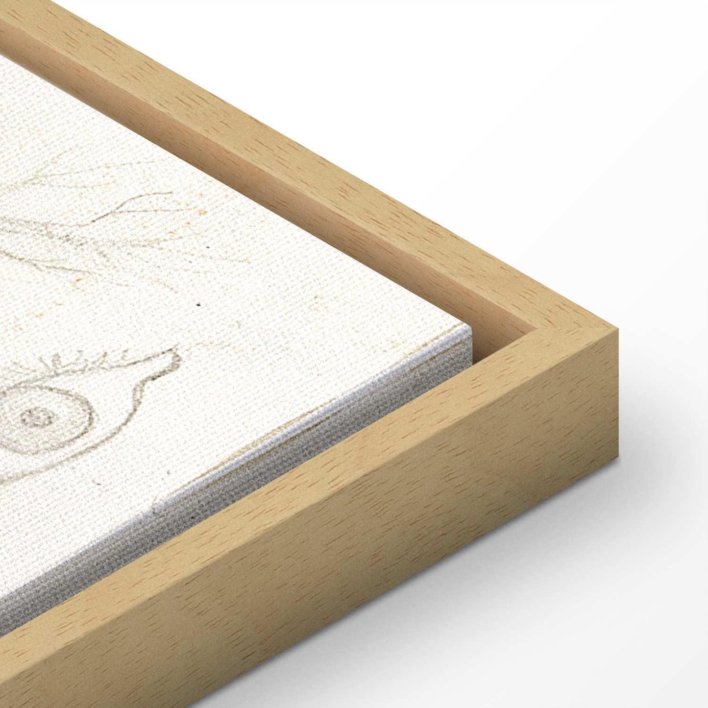 Leinwandbild - Frida Kahlo – Drawing of Eyes