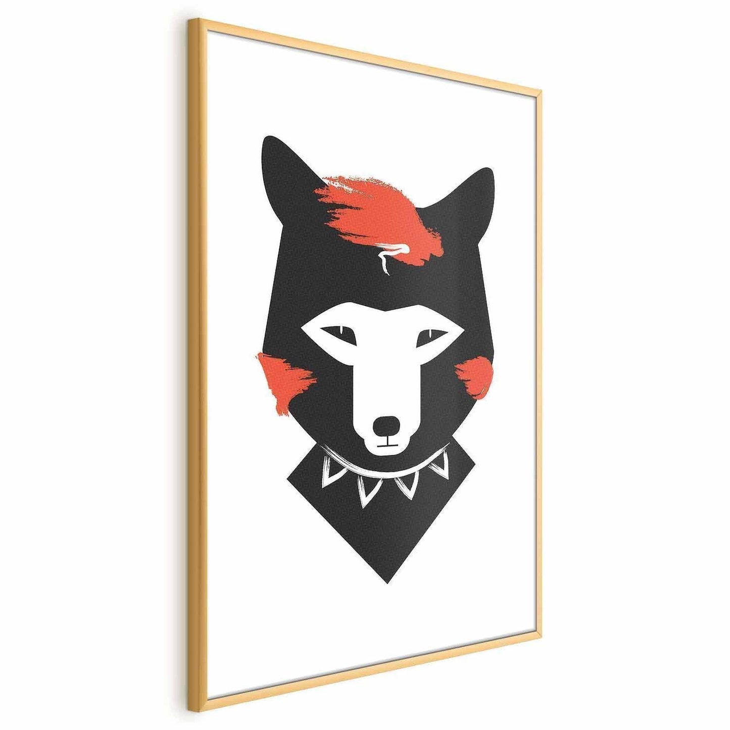 Poster Höflicher Fuchs – Stilvoll & charmant illustriert
