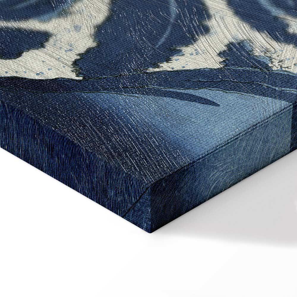 Leinwandbild - Utagawa Hiroshige – View of the Naruto whirlpools at Awa