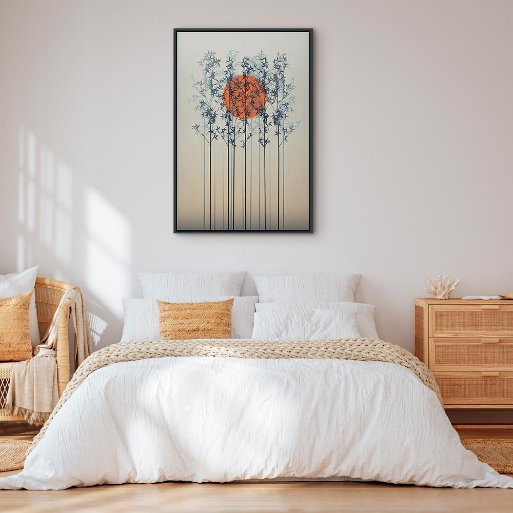 Leinwandbild - Lonely Twilight (1 Part) Vertical