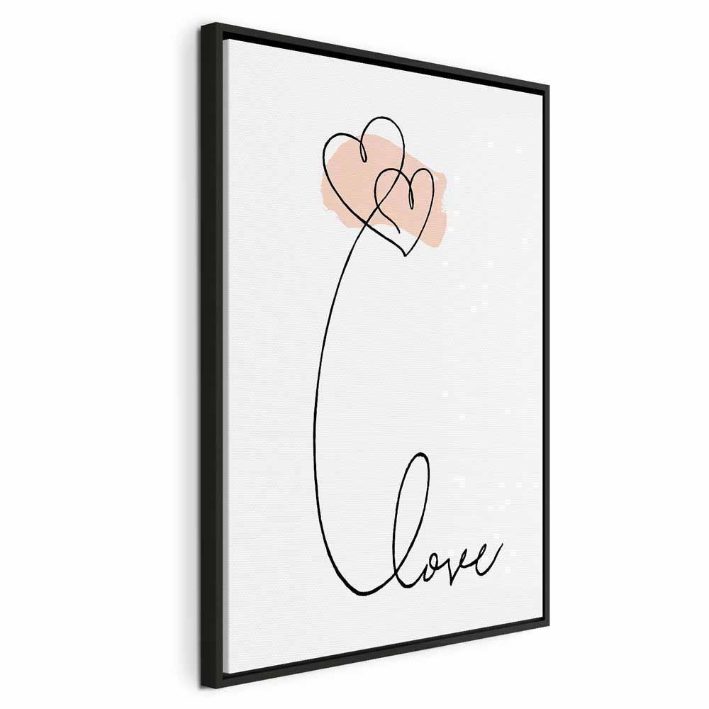 Leinwandbild - Connected in the Clouds (1 Part) Vertical