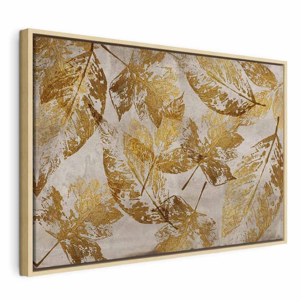 Leinwandbild - Gold Mosaic (1 Part) Wide