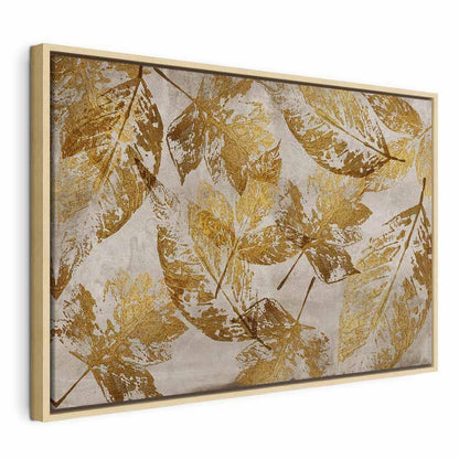 Leinwandbild - Gold Mosaic (1 Part) Wide