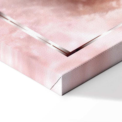 Leinwandbild - Space Flamingo (1 Part) Vertical