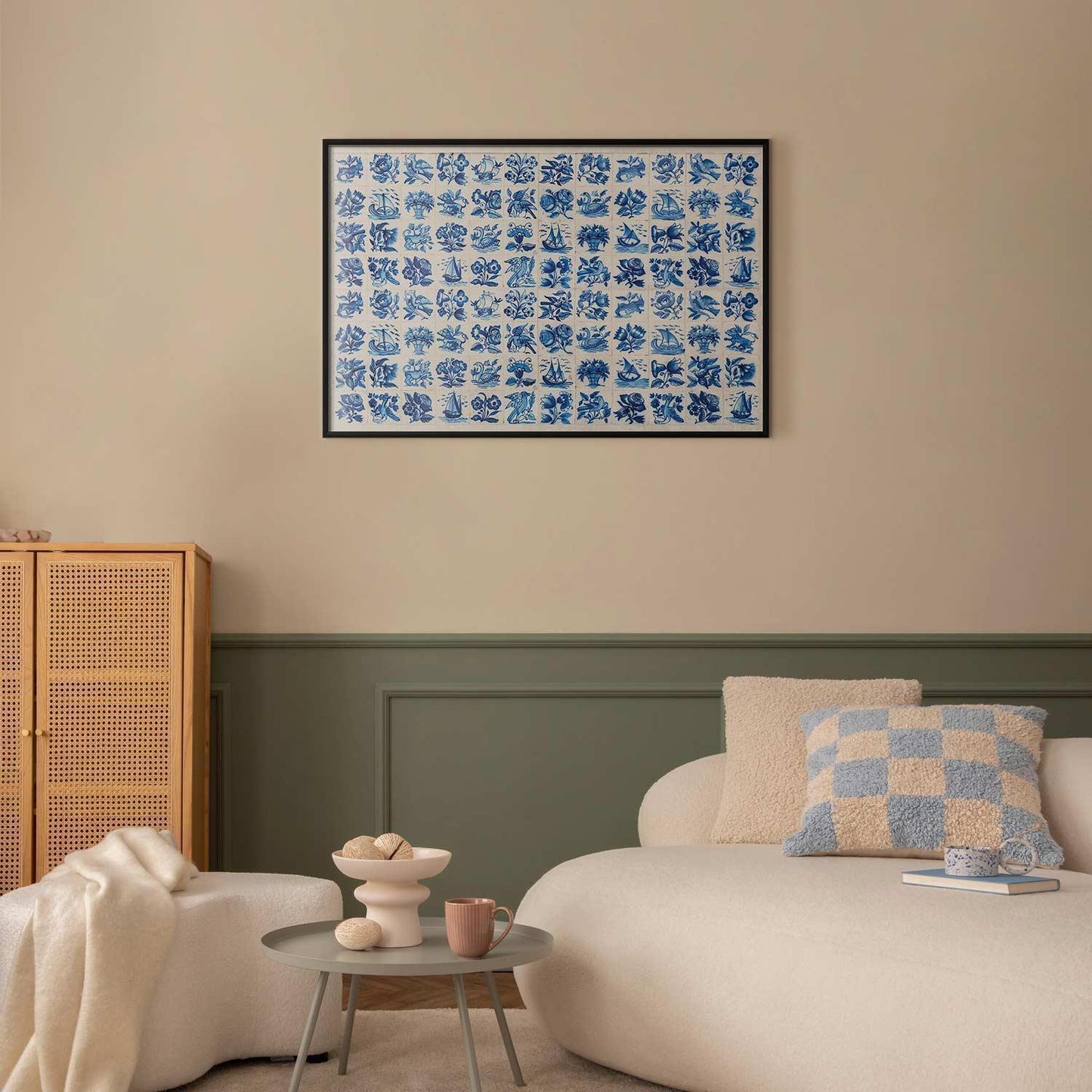 Poster - Azulejos Tiles - traditional Portuguese ceramic tiles