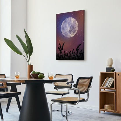 Leinwandbild - Night in the Country (1 Part) Vertical