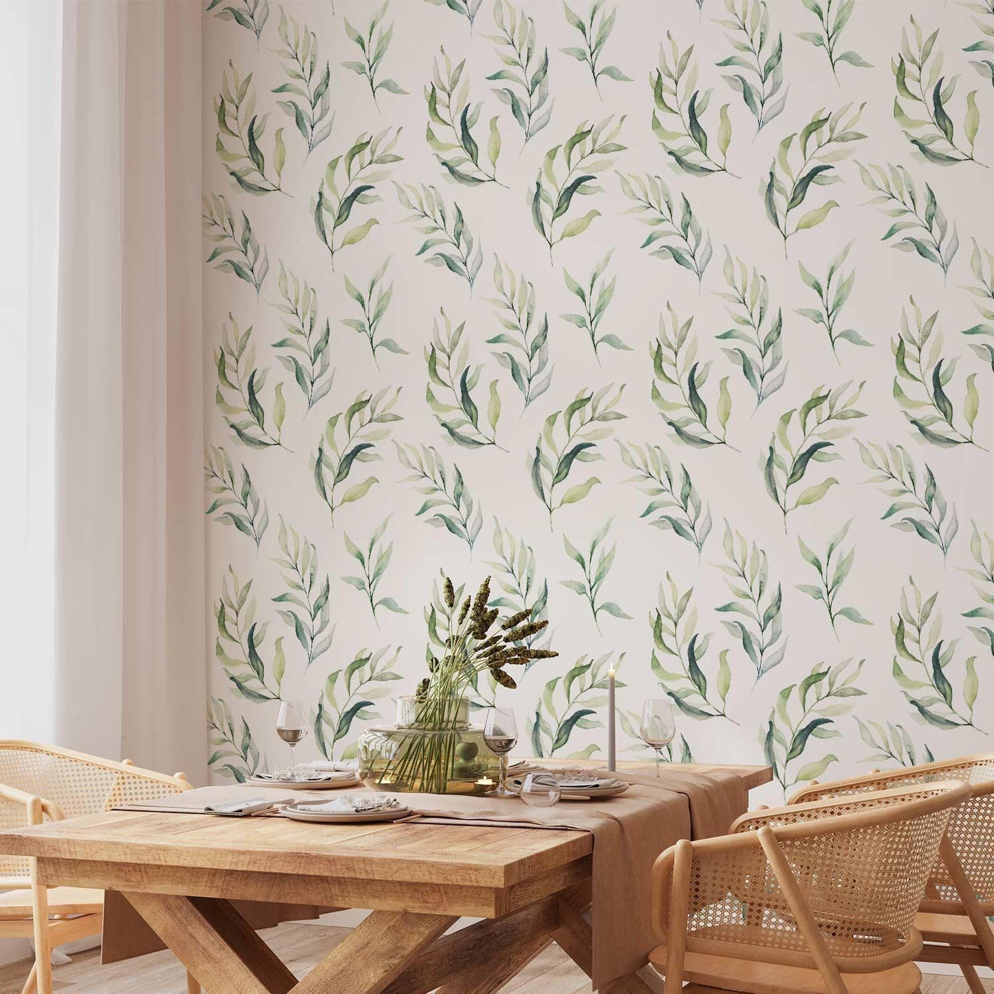 Tapete - Dancing Green