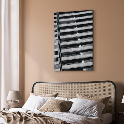 Leinwandbild - Architectural Raster (1 Part) Vertical