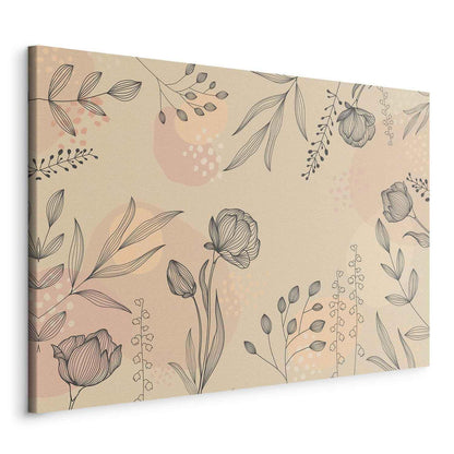 Leinwandbild - Warm colors of nature