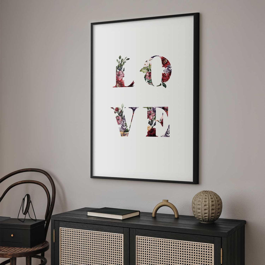 Poster - Love in Flowers Artgeist