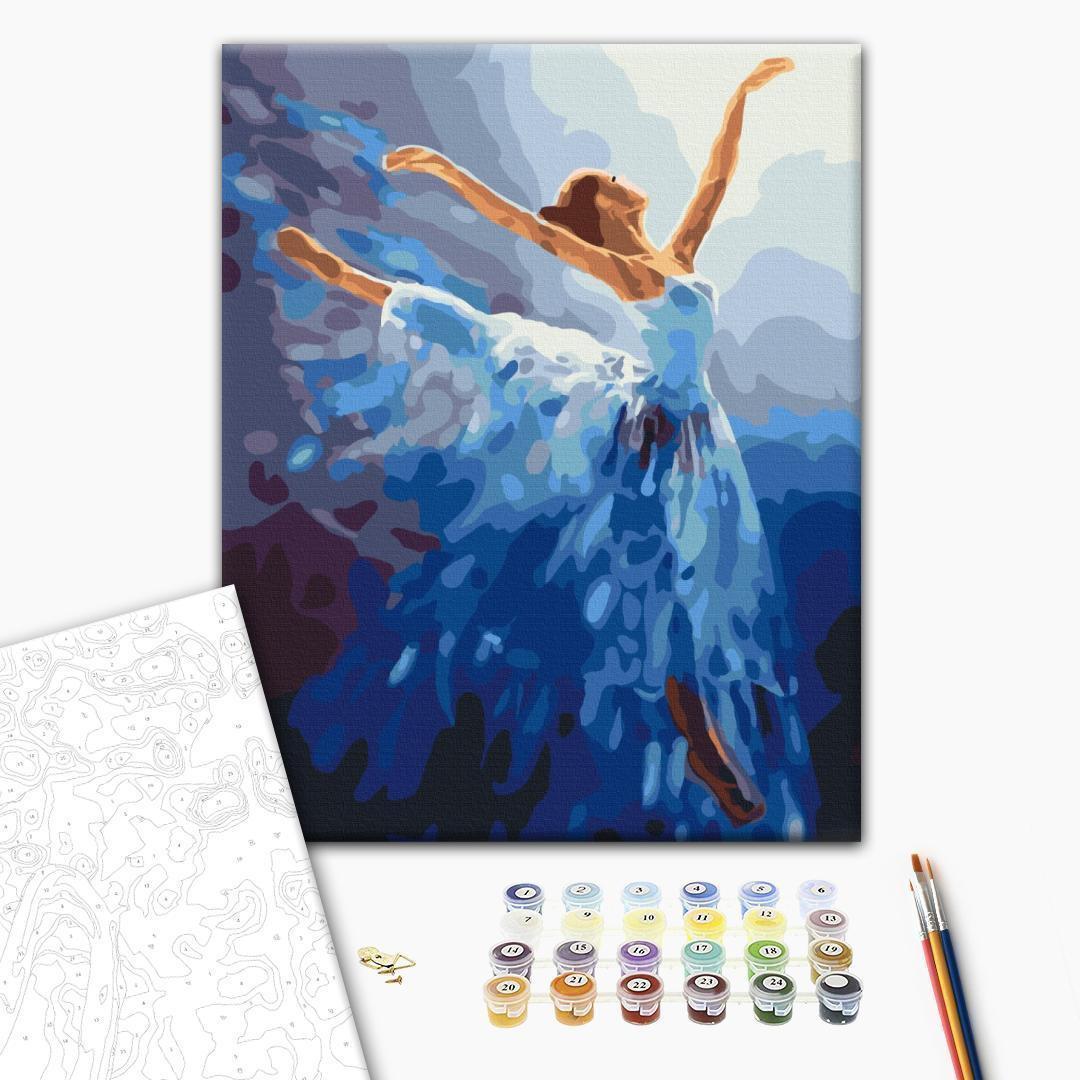 Malen nach Zahlen - Inspired ballerina
