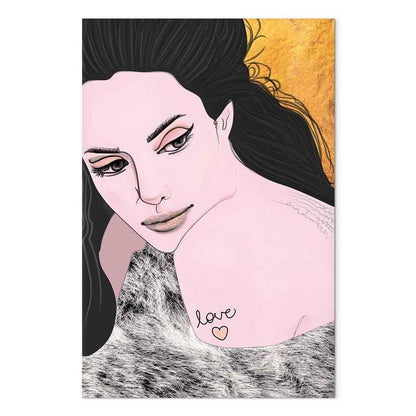 Leinwandbild - Sensual and Love (1 Part) Vertical