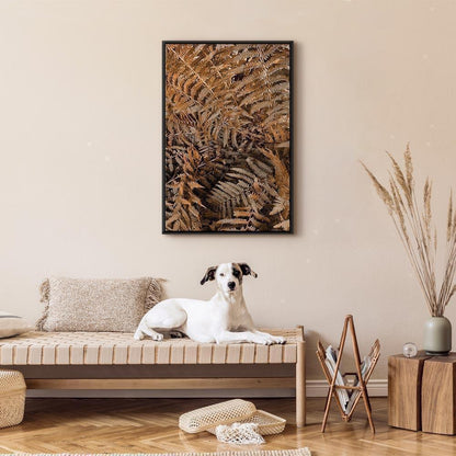 Leinwandbild - Mysterious Fern (1 Part) Vertical