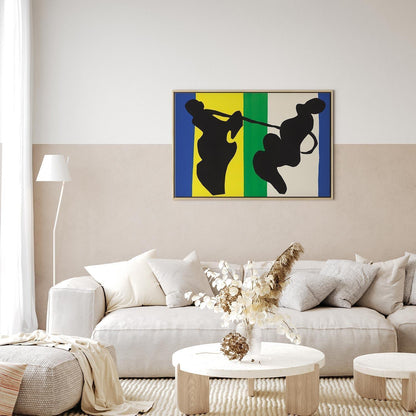 Leinwandbild - Henri Matisse – The Cowboy (from Jazz)