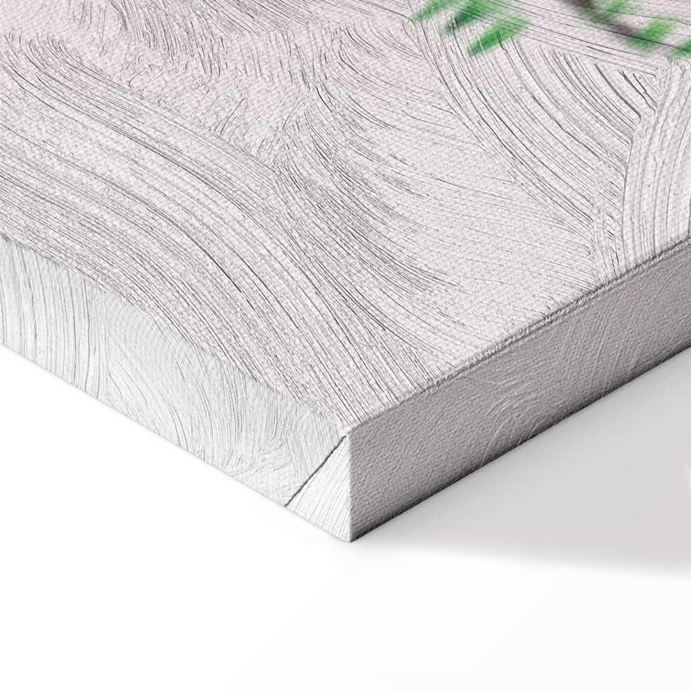 Leinwandbild - Dog and Ball (1 Part) Vertical