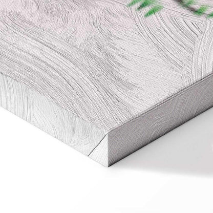 Leinwandbild - Dog and Ball (1 Part) Vertical