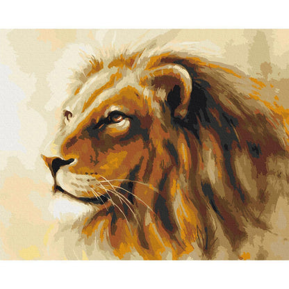 Malen nach Zahlen - Lion King