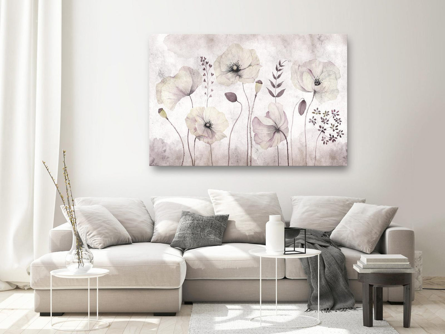 Leinwandbild - Floral Moment (1 Part) Wide