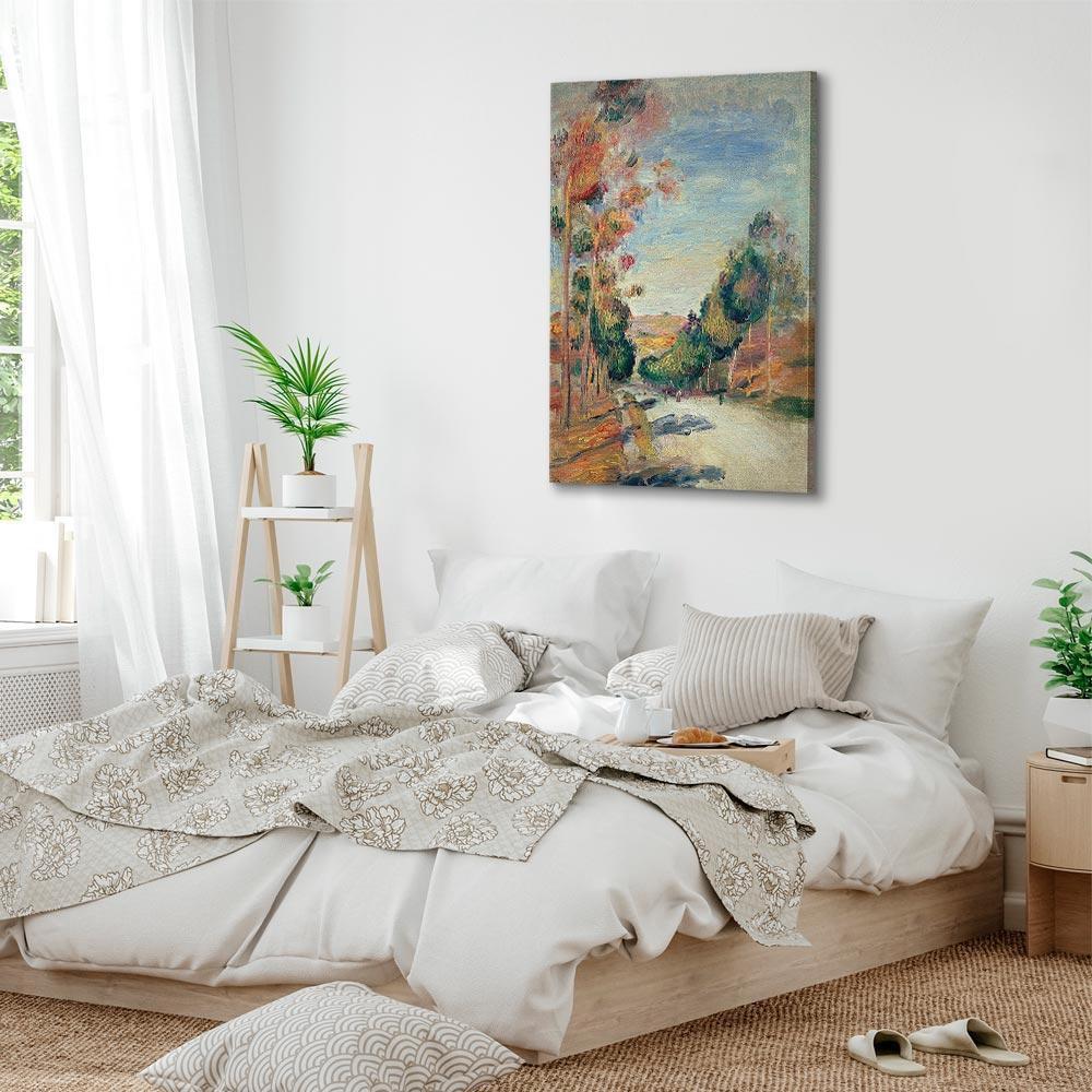 Leinwandbild - Pierre-Auguste Renoir – Paysage d'Essoyes