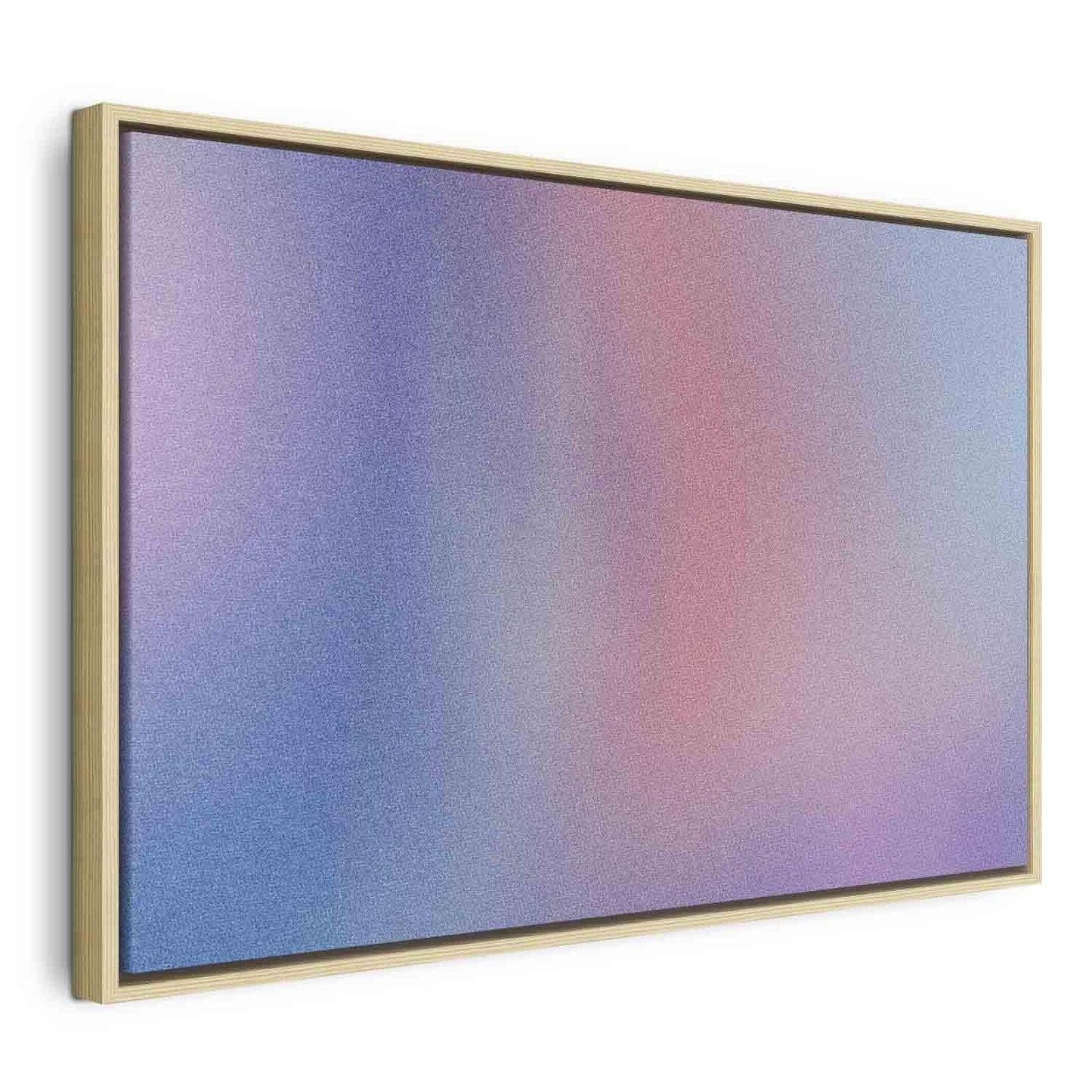 Leinwandbild - Rainbow Gradient - Delicate Multicolored Gradient Resembling Mist Artgeist