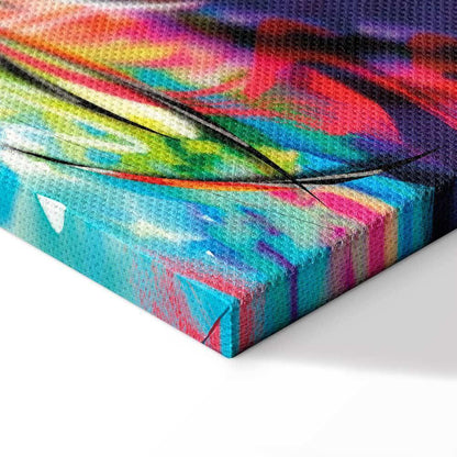 Leinwandbild - Dance of the rainbow