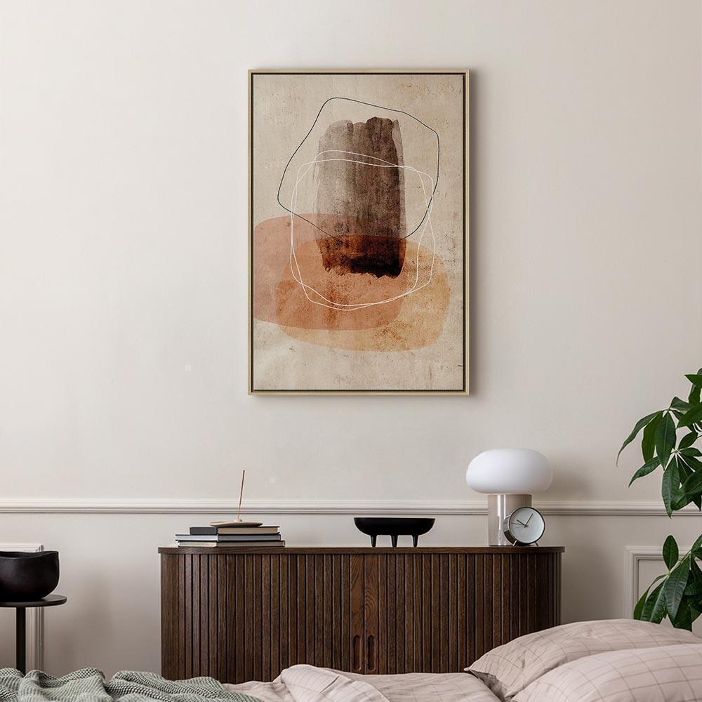 Leinwandbild - Circle of Desires (1 Part) Vertical