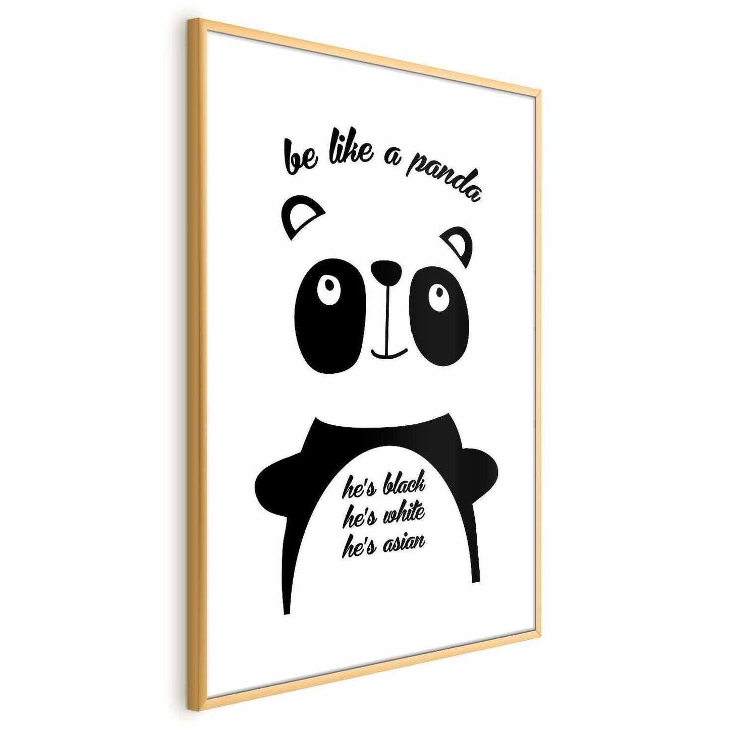 Poster - Be Like a Panda Artgeist