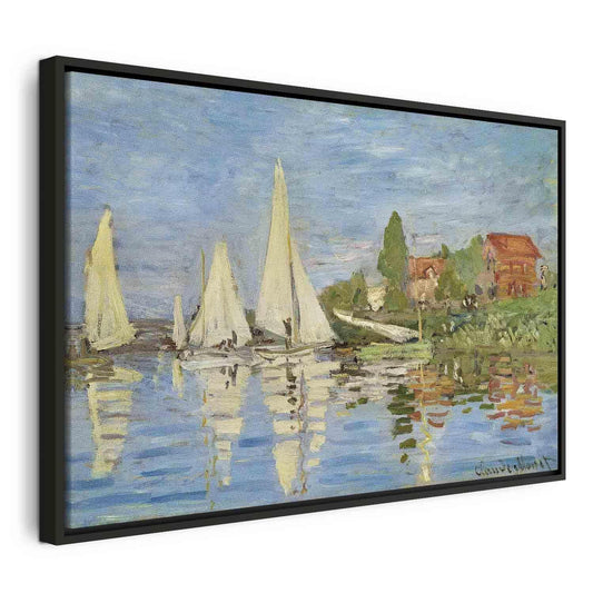 Leinwandbild - Regatta in Argenteuil Artgeist