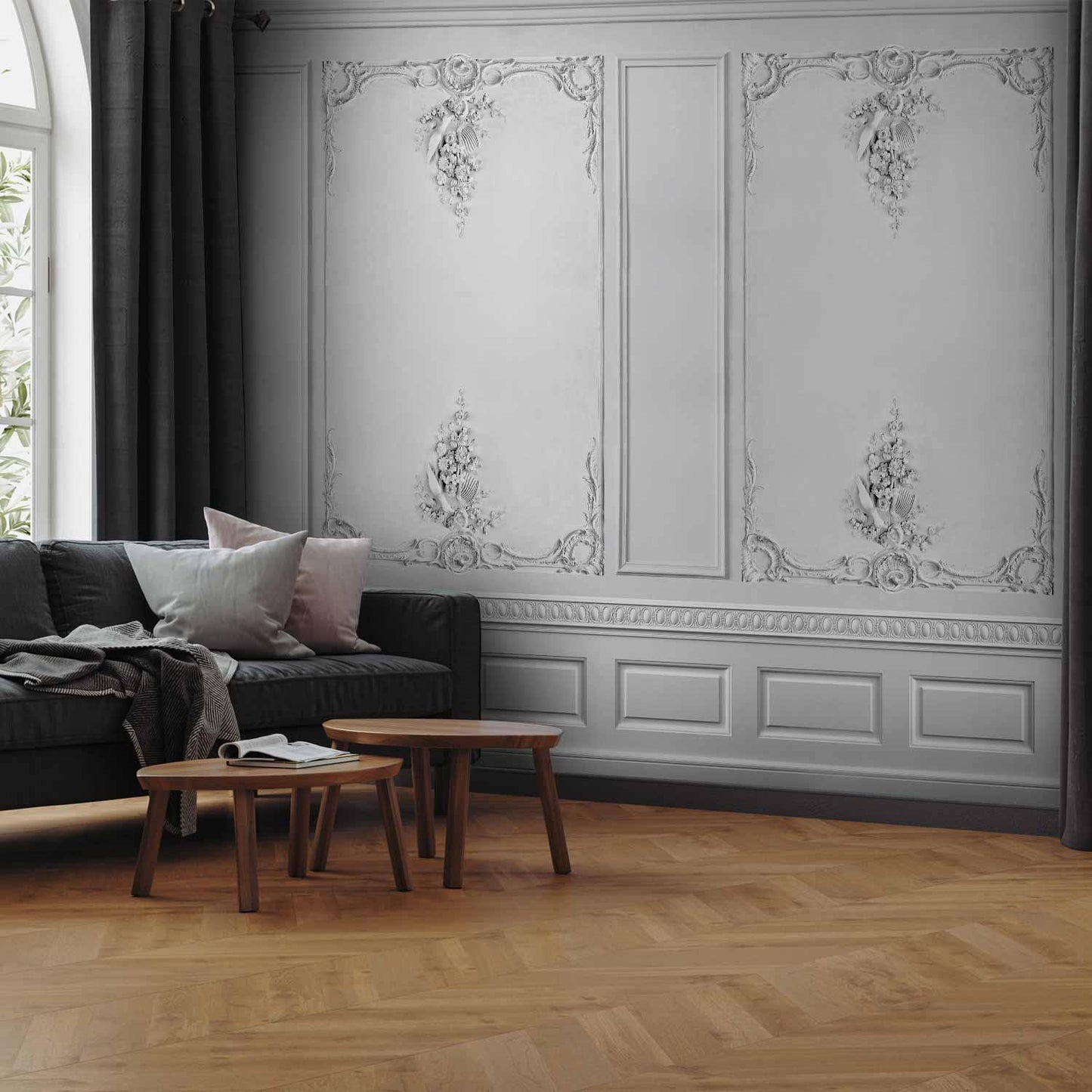 Fototapete Palastwand – Elegante Wanddekoration mit klassischem Flair