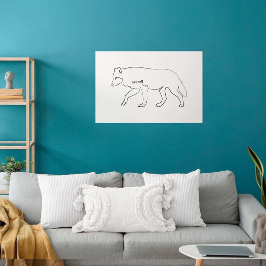 Poster - Wolf Artgeist