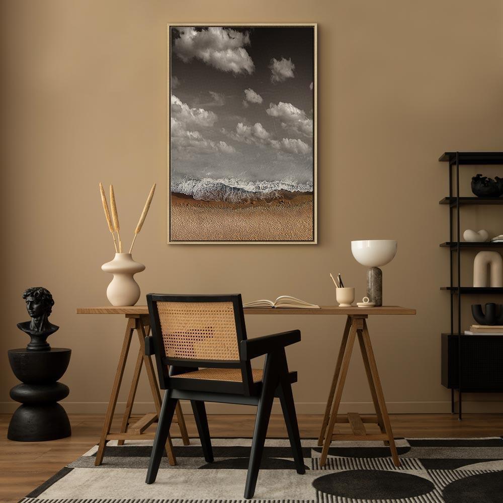 Leinwandbild - Sky Wave (1 Part) Vertical