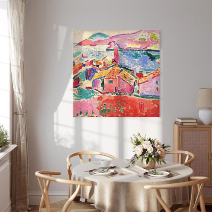 Leinwandbild - Henri Matisse – View of Collioure